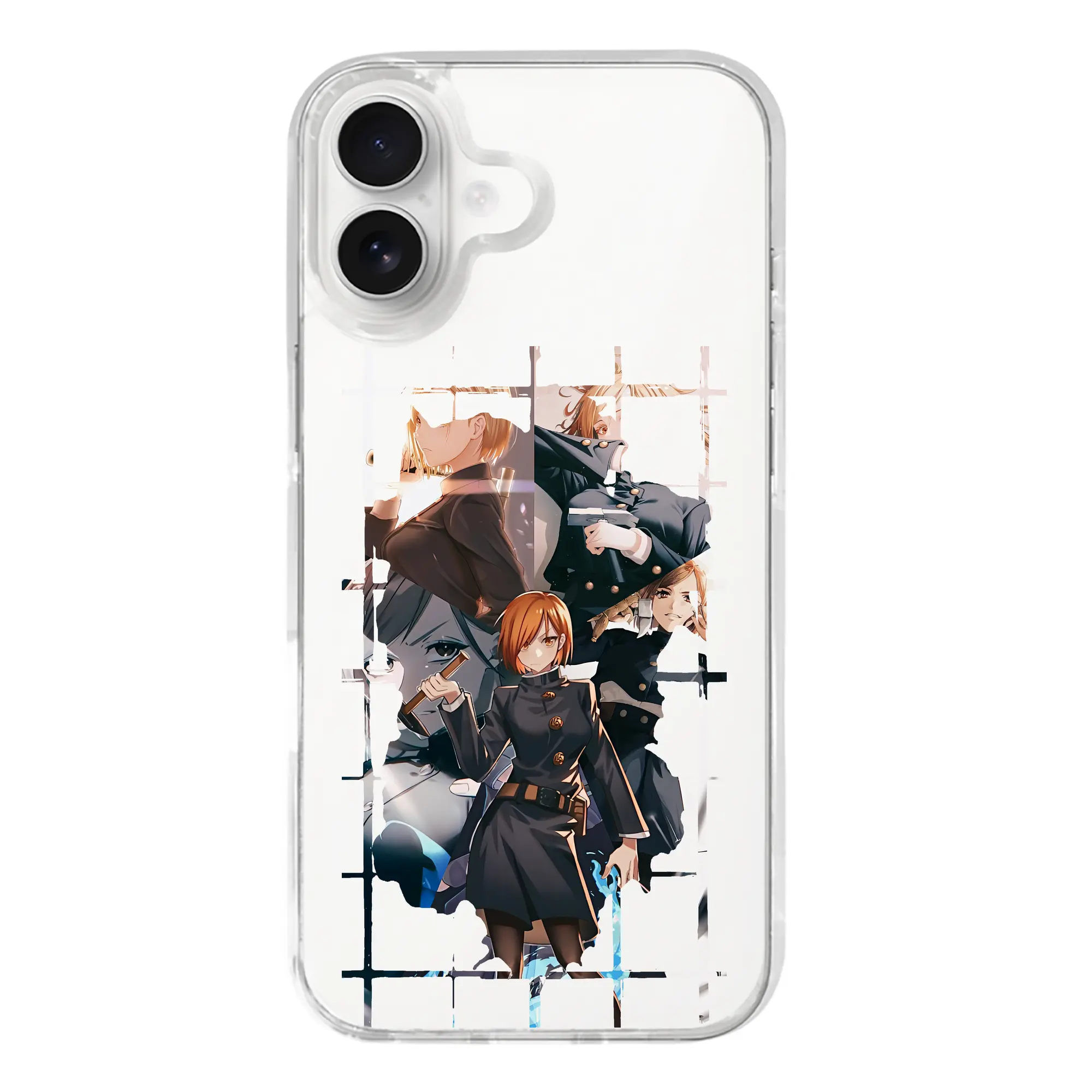 呪術廻戦 グッズ,釘崎 野薔薇 - iPhone 17シリーズ 透明スマホケース – 薄型・耐衝撃・精密フィット保護カバー